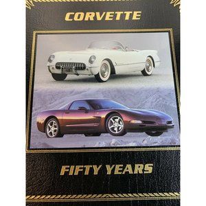 CORVETTE FIFTY YEARS --Randy Leffingwell --2002 Easton Press Leatherbound